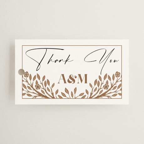 Wedding Favor Tags