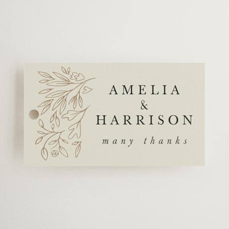 Wedding Favor Tags