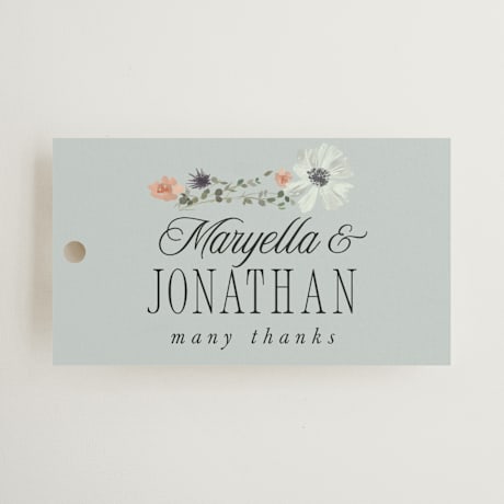 Wedding Favor Tags