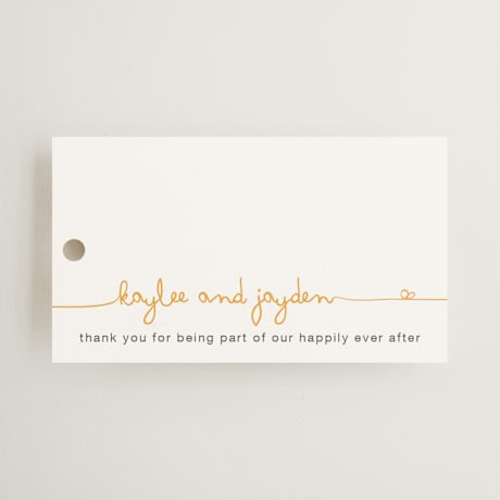 Wedding Favor Tags