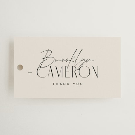 Wedding Favor Tags