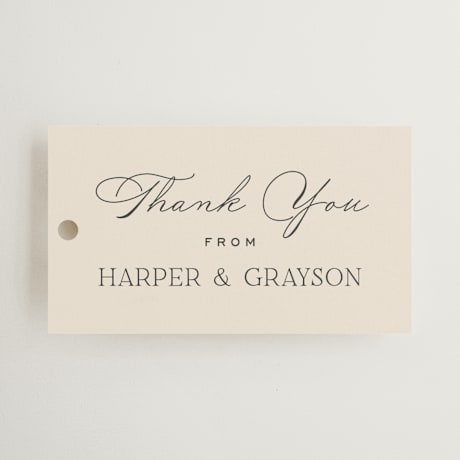 Wedding Favor Tags