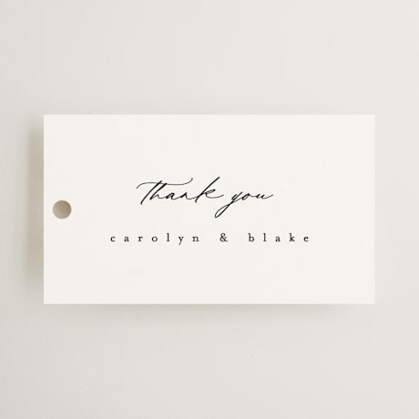 Wedding Favor Tags