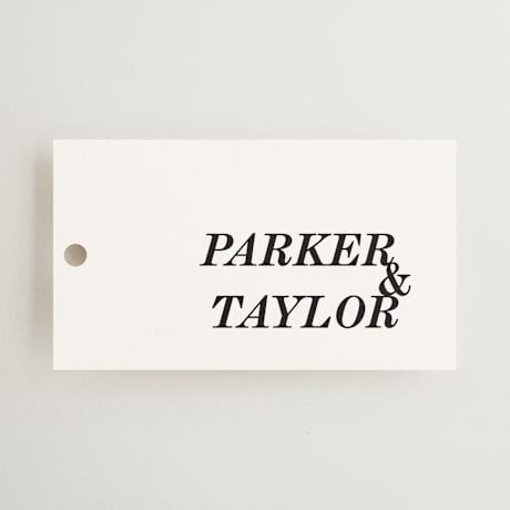 Wedding Favor Tags