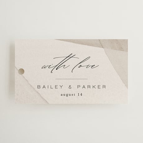 Wedding Favor Tags