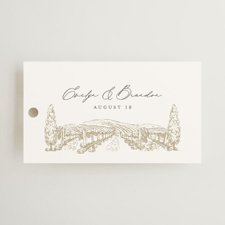 Wedding Favor Tags