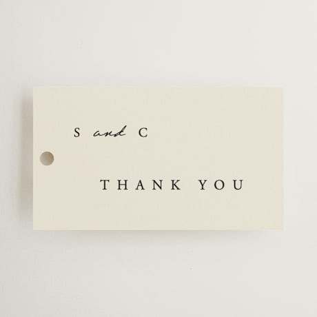Wedding Favor Tags