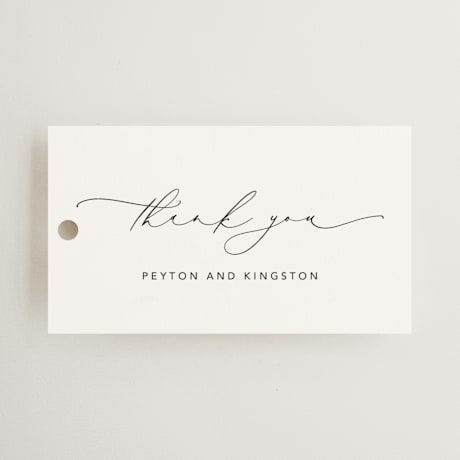 Wedding Favor Tags