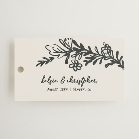 Wedding Favor Tags