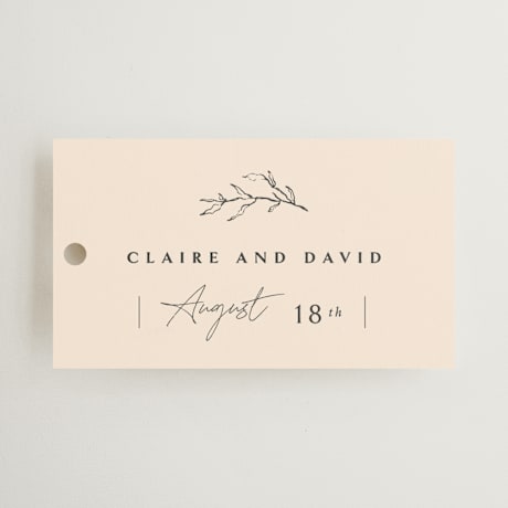 Wedding Favor Tags