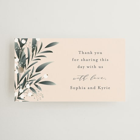 Wedding Favor Tags
