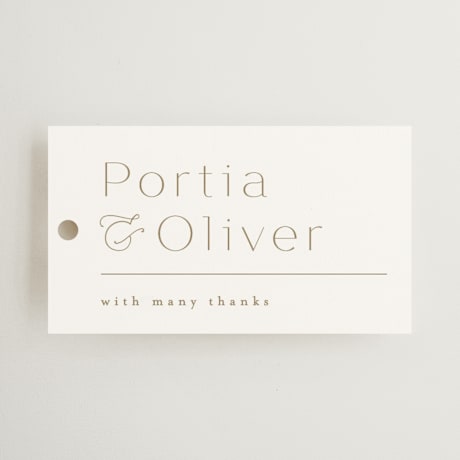 Wedding Favor Tags