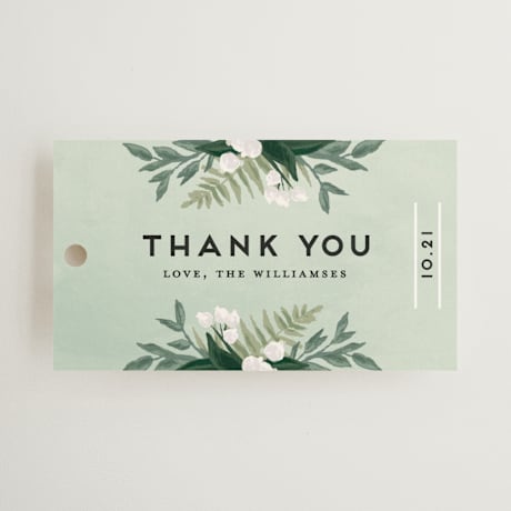 Wedding Favor Tags