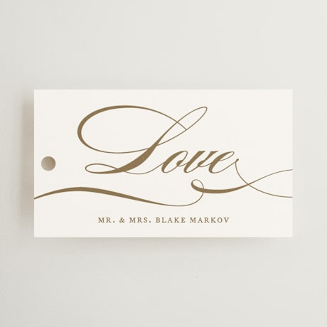 Wedding Favor Tags