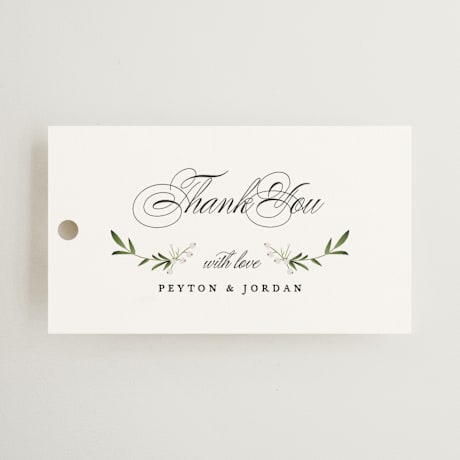 Wedding Favor Tags