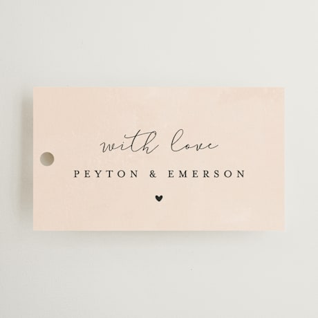 Wedding Favor Tags