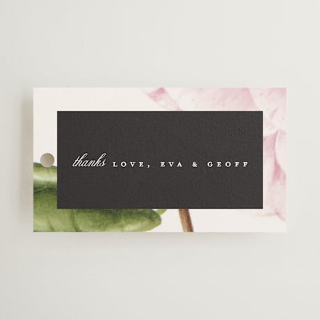 Wedding Favor Tags