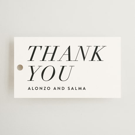Wedding Favor Tags