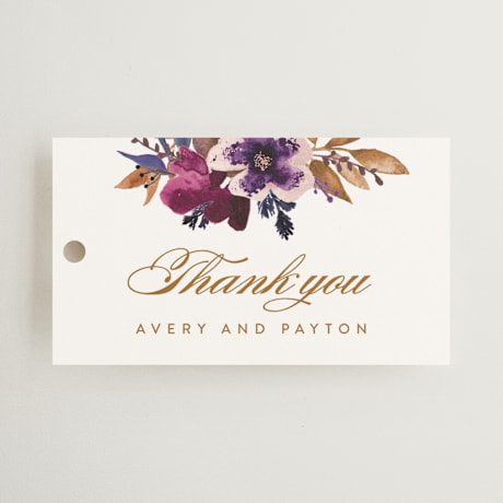 Wedding Favor Tags