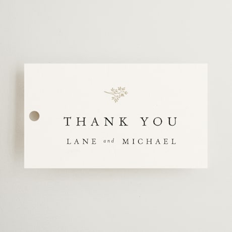 Wedding Favor Tags