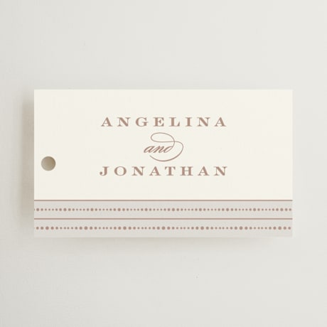 Wedding Favor Tags
