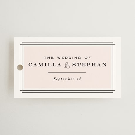 Wedding Favor Tags
