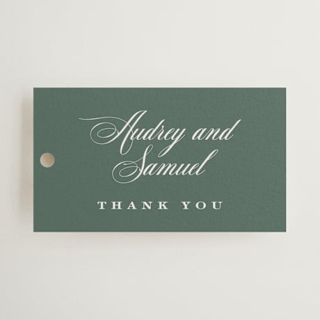 Wedding Favor Tags