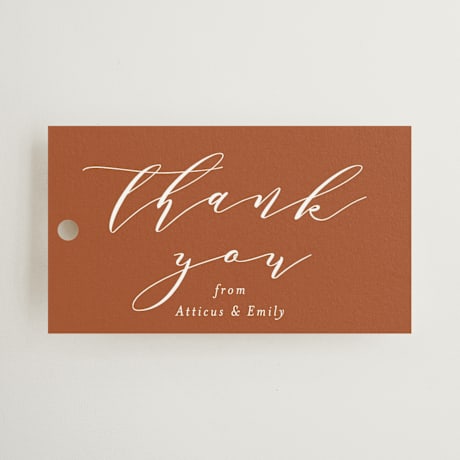 Wedding Favor Tags