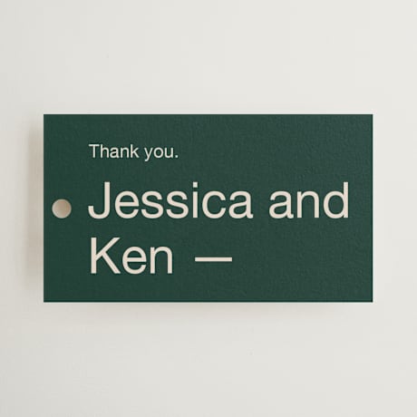 Wedding Favor Tags