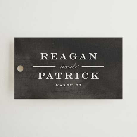 Wedding Favor Tags