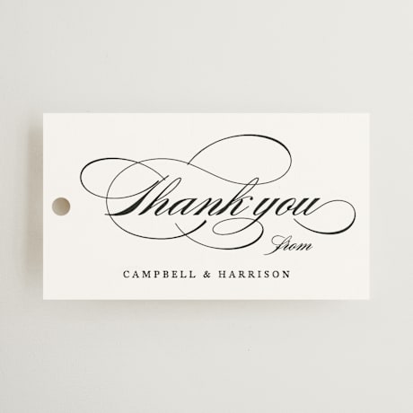 Wedding Favor Tags