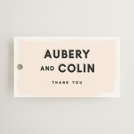 Wedding Favor Tags