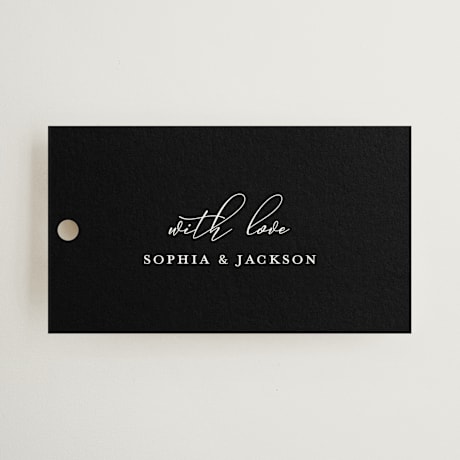Wedding Favor Tags