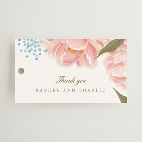 Wedding Favor Tags