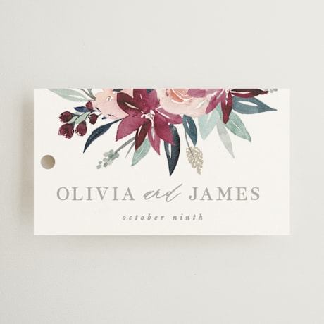 Wedding Favor Tags