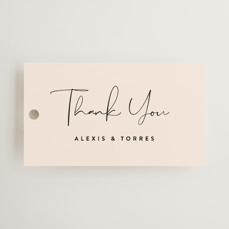 Wedding Favor Tags
