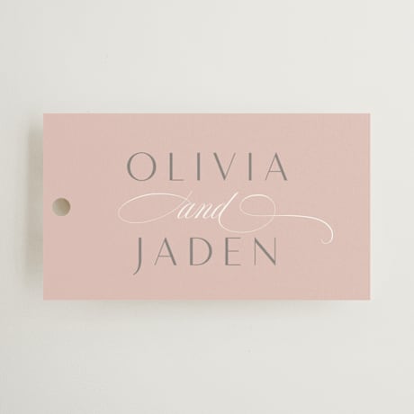 Wedding Favor Tags