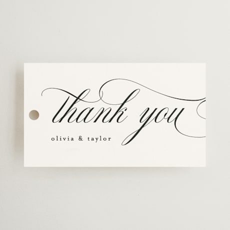 Wedding Favor Tags