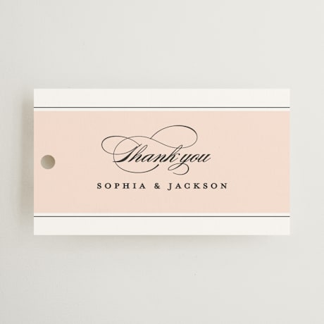 Wedding Favor Tags