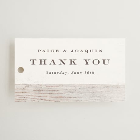 Wedding Favor Tags