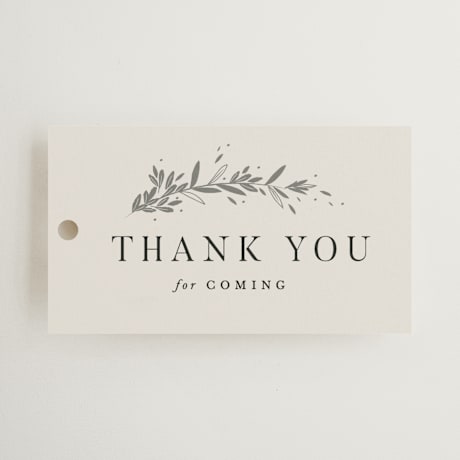 Wedding Favor Tags