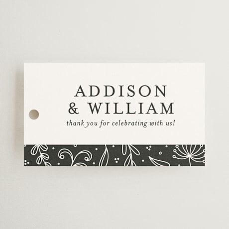 Wedding Favor Tags