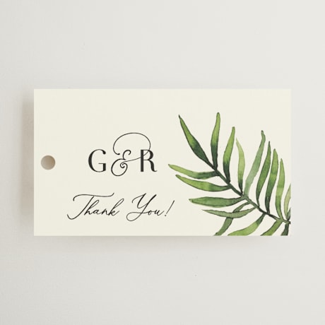 Wedding Favor Tags