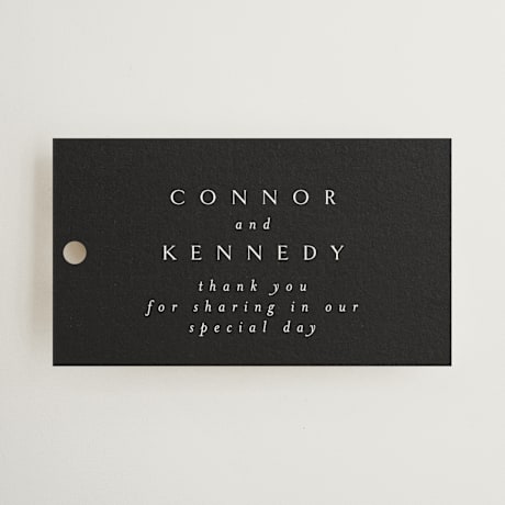 Wedding Favor Tags