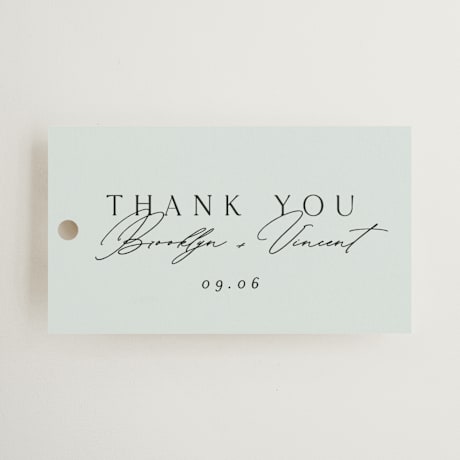 Wedding Favor Tags