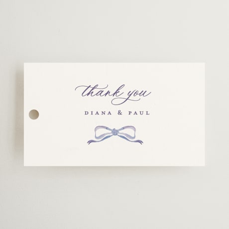Wedding Favor Tags