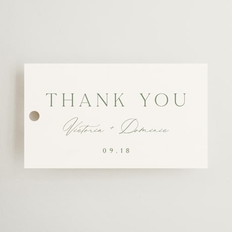 Wedding Favor Tags