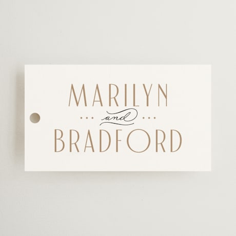 Wedding Favor Tags