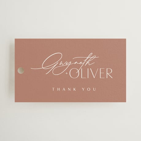 Wedding Favor Tags