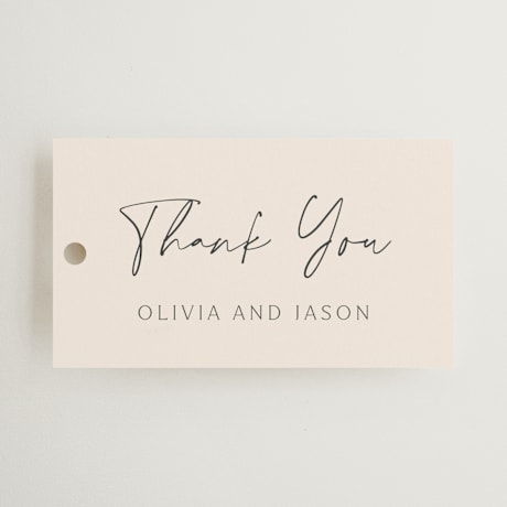 Wedding Favor Tags